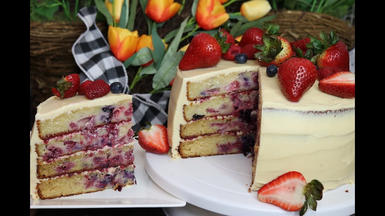 PASTEL DE FRUTOS ROJOS  ..!! sorprenderas al mas exigente | JOSS YUMMIE|