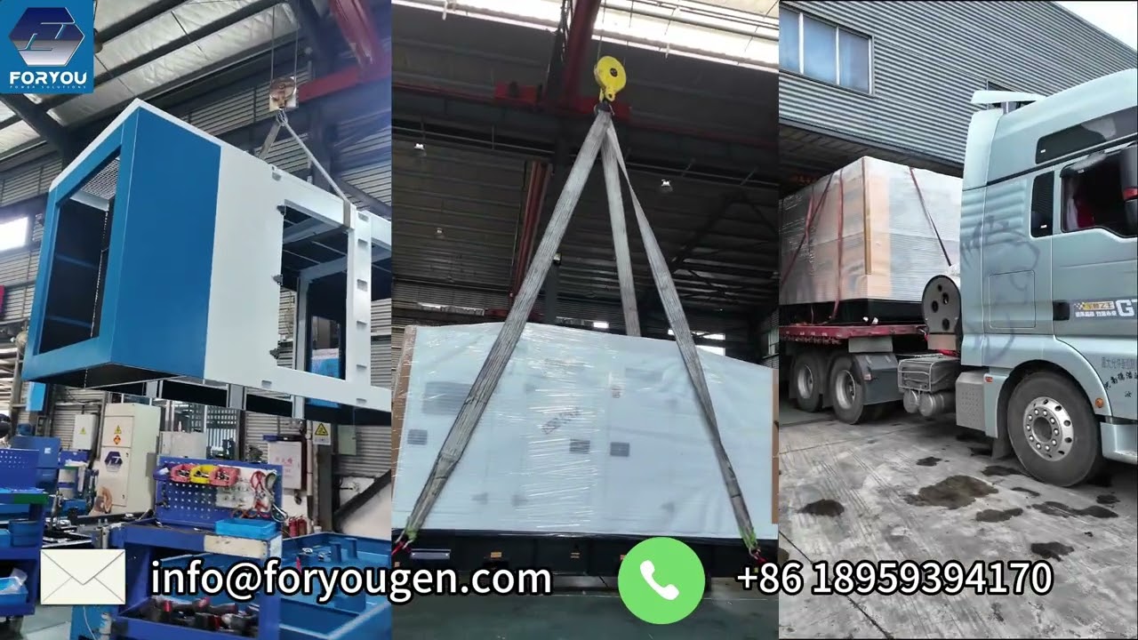 ⚙️ 【Factory Direct】Peak Shipping Season, Orderly Operations — Every Generator Set Is Our Commitment