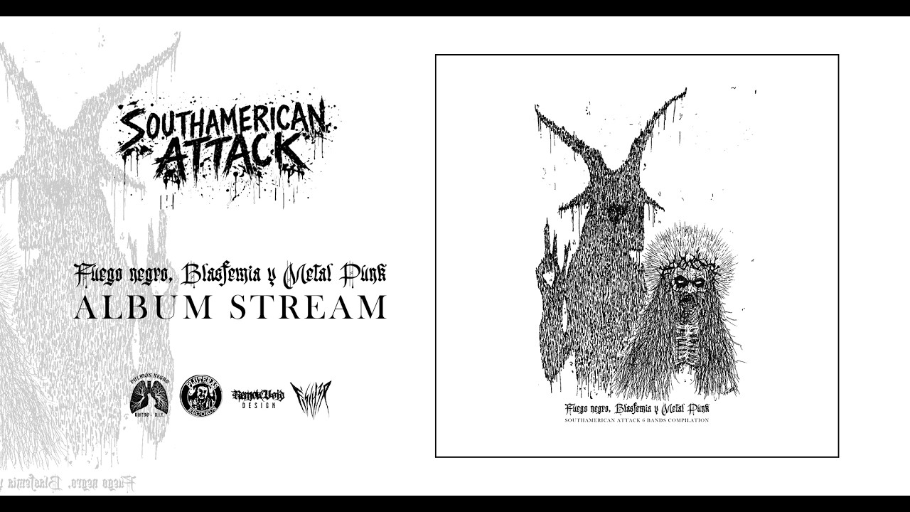 SOUTHAMERICAN ATACK - Fuego Negro, Blasfemia y Metal Punk