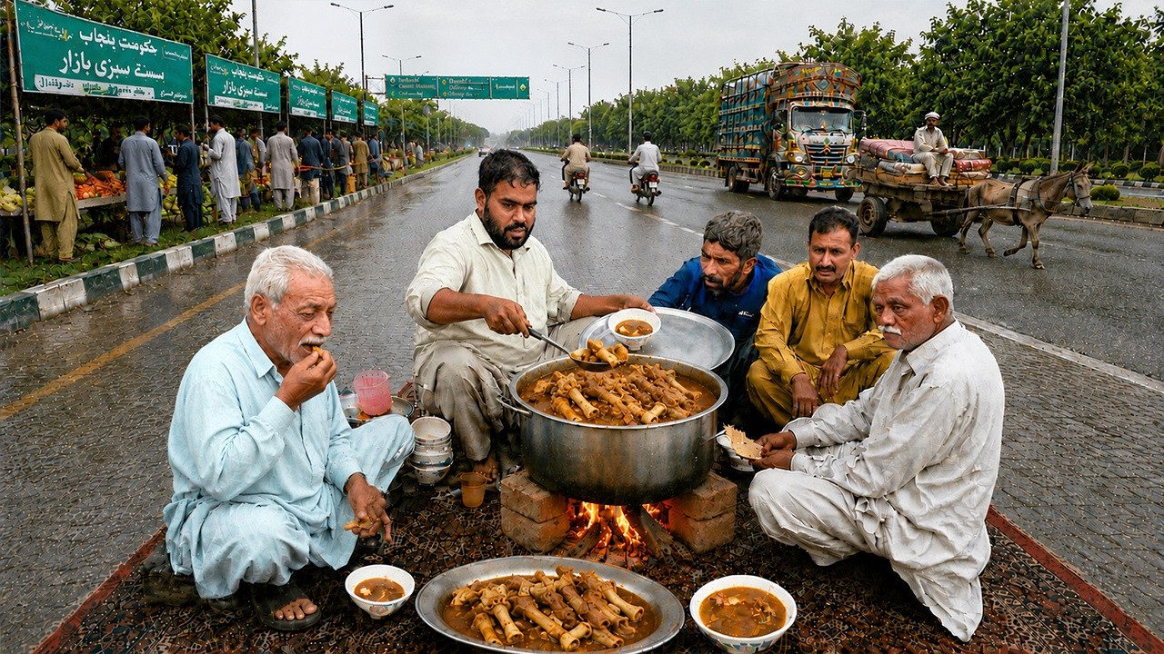 PAKISTAN'S TOP 12 MOST VIRAL HIGHWAY BREAKFAST COMBO!🤤INSANE STREET FOOD VENDORS COMPILATION STORY🇵🇰
