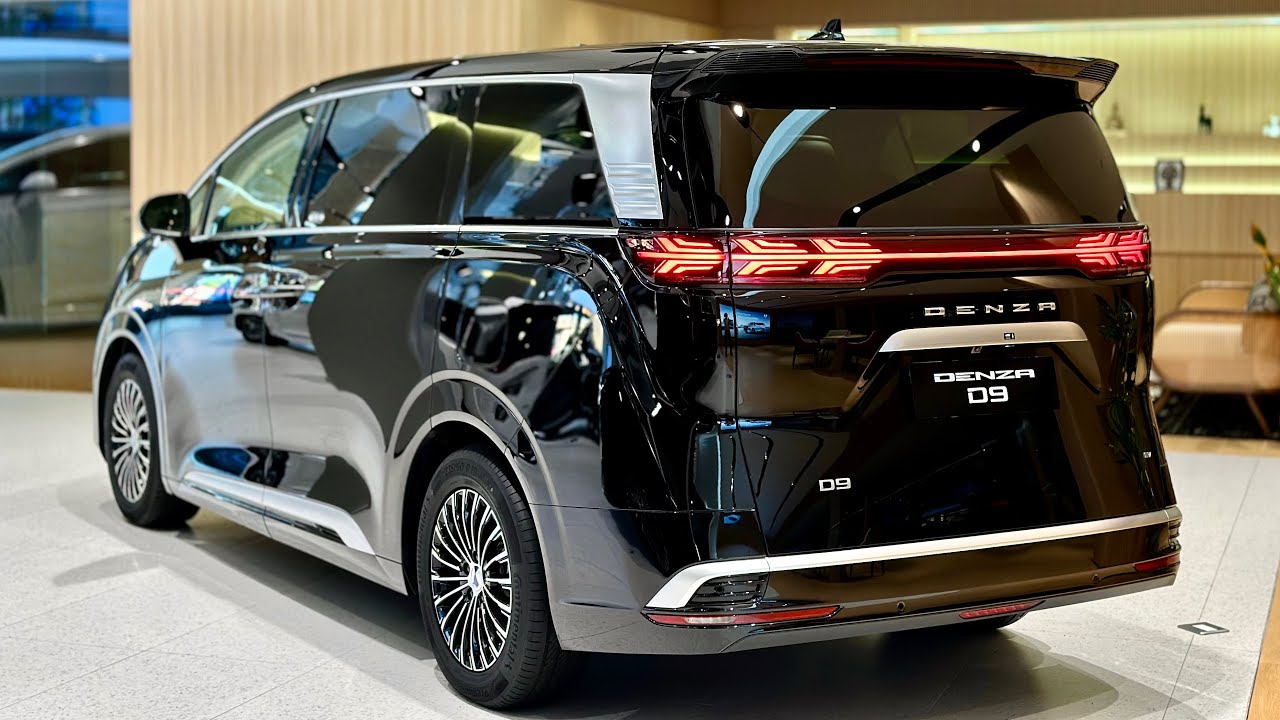 New BYD Denza D9 EV ( 2024 ) - Luxury EV MPV | Black Color