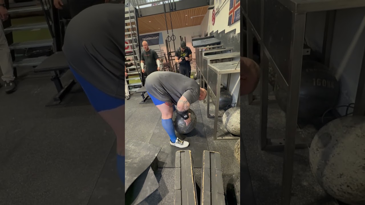 200kg Atlas Stone one motion