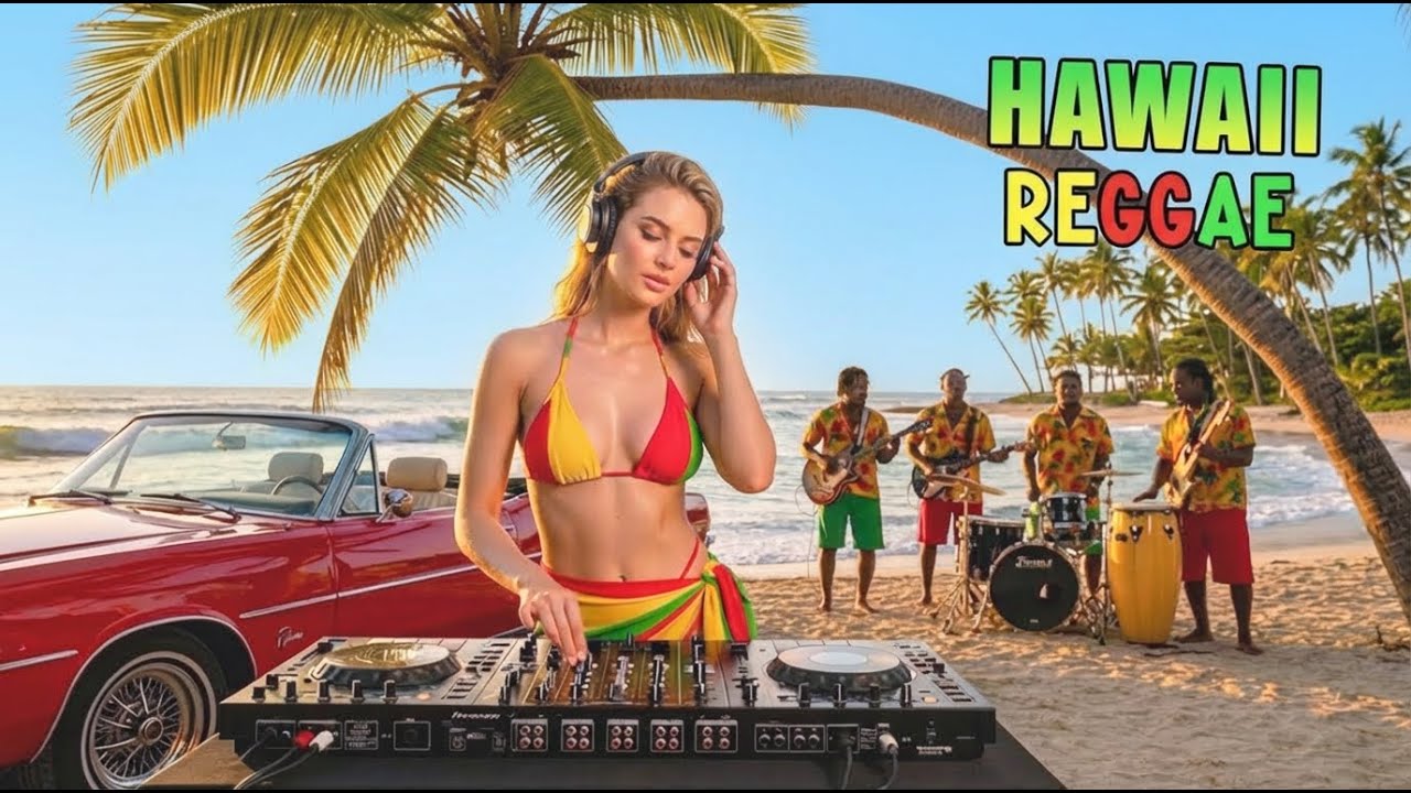 🌺 Relaxing Hawaiian Reggae – Tropical Island Vibes for Peaceful Energy 🌞