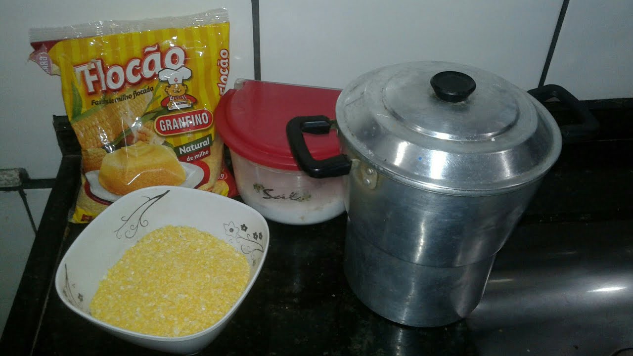 Como fazer cuscuz *amarelinho*