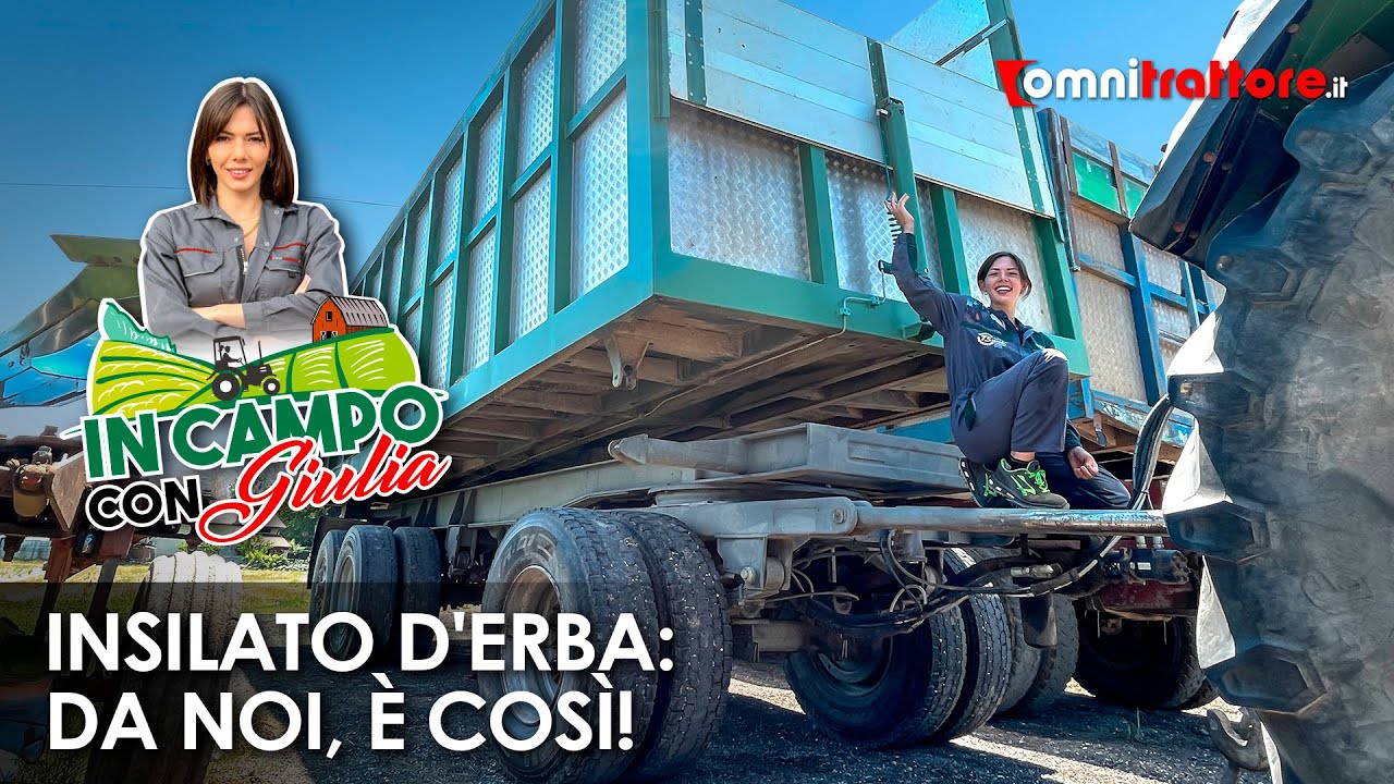 Le 3 regole sull'insilato d'erba: con Giulia, dalla trincia alla vasca!