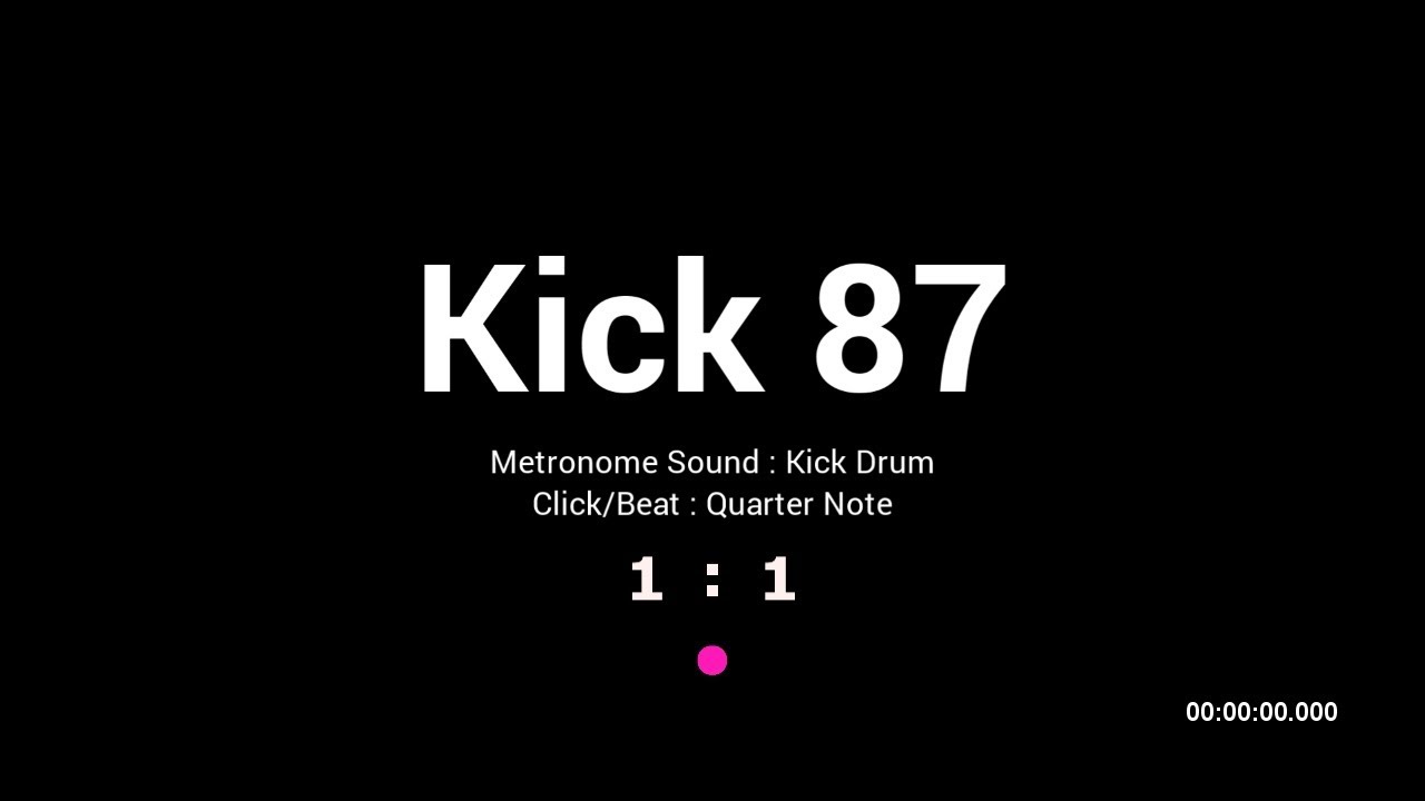 Kick Drum / BPM 87