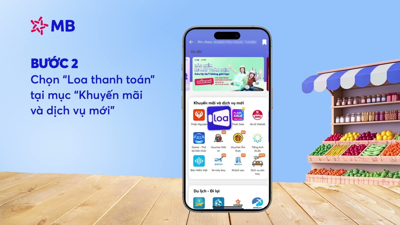 HƯỚNG DẪN ĐĂNG K&Yacute; NHẬN LOA THANH TO&Aacute;N MB CỰC DỄ D&Agrave;NG