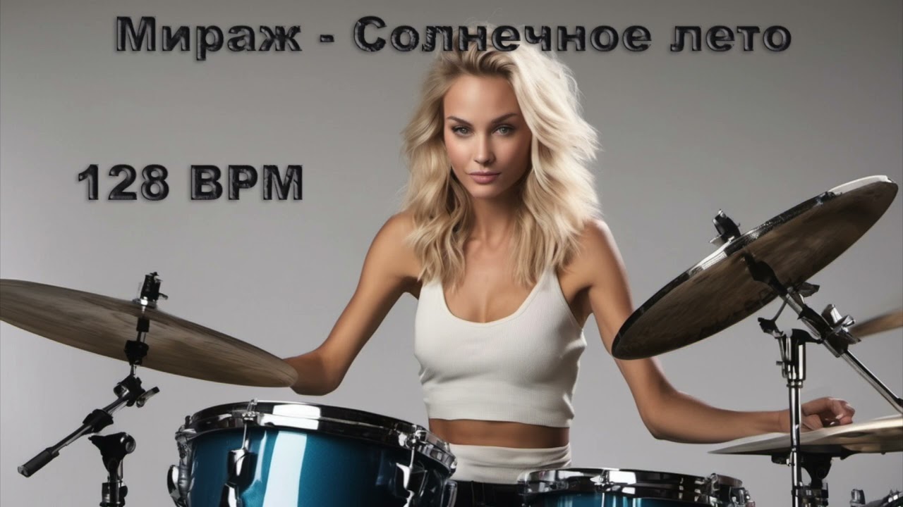 Мираж - Солнечное лето [без барабанов] 128 BPM