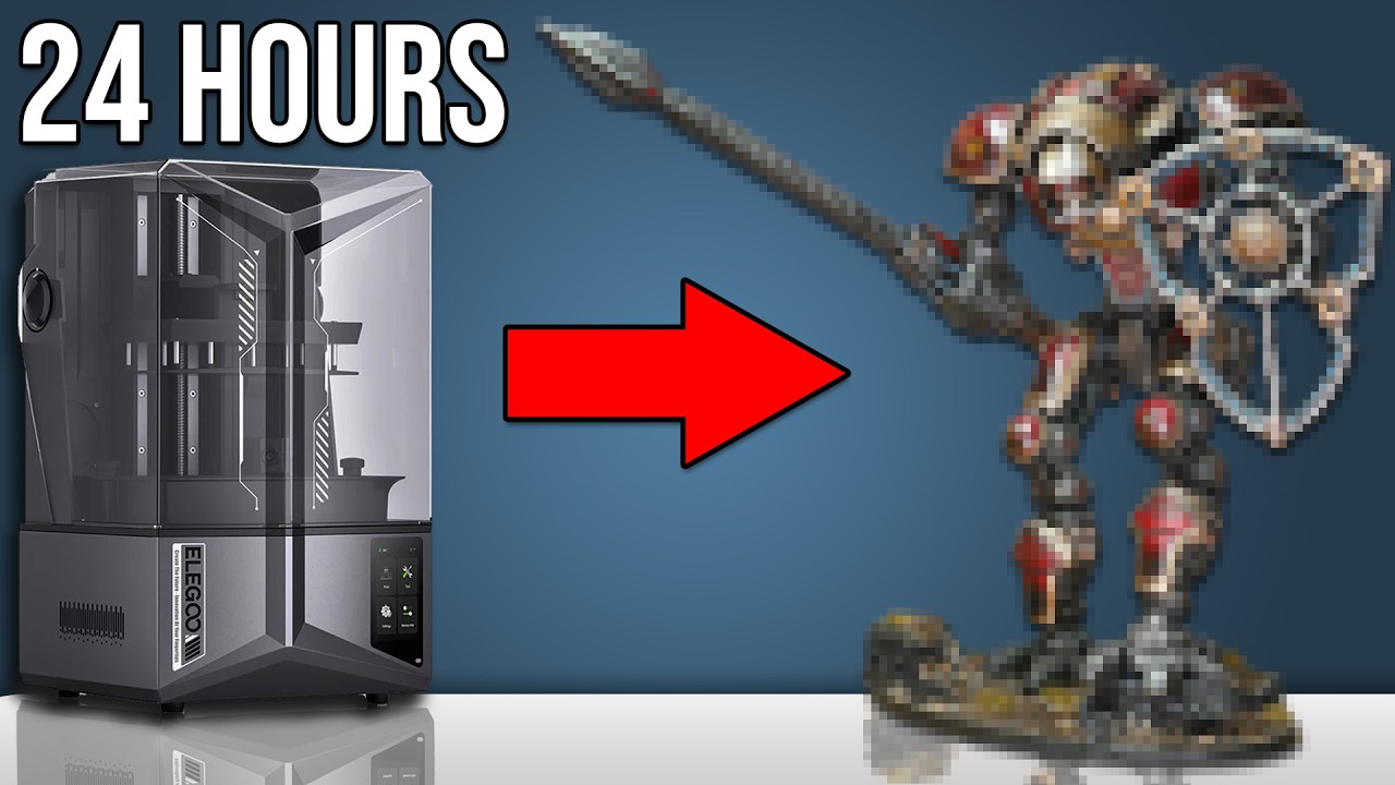 Can I 3D Print AND Complete A Knight In 24 hours?