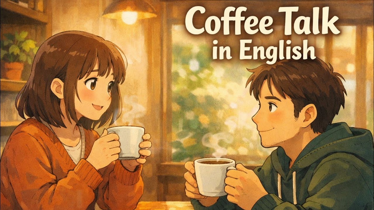 English Conversation: Coffee with a Friend (Casual English) | English Podcast
