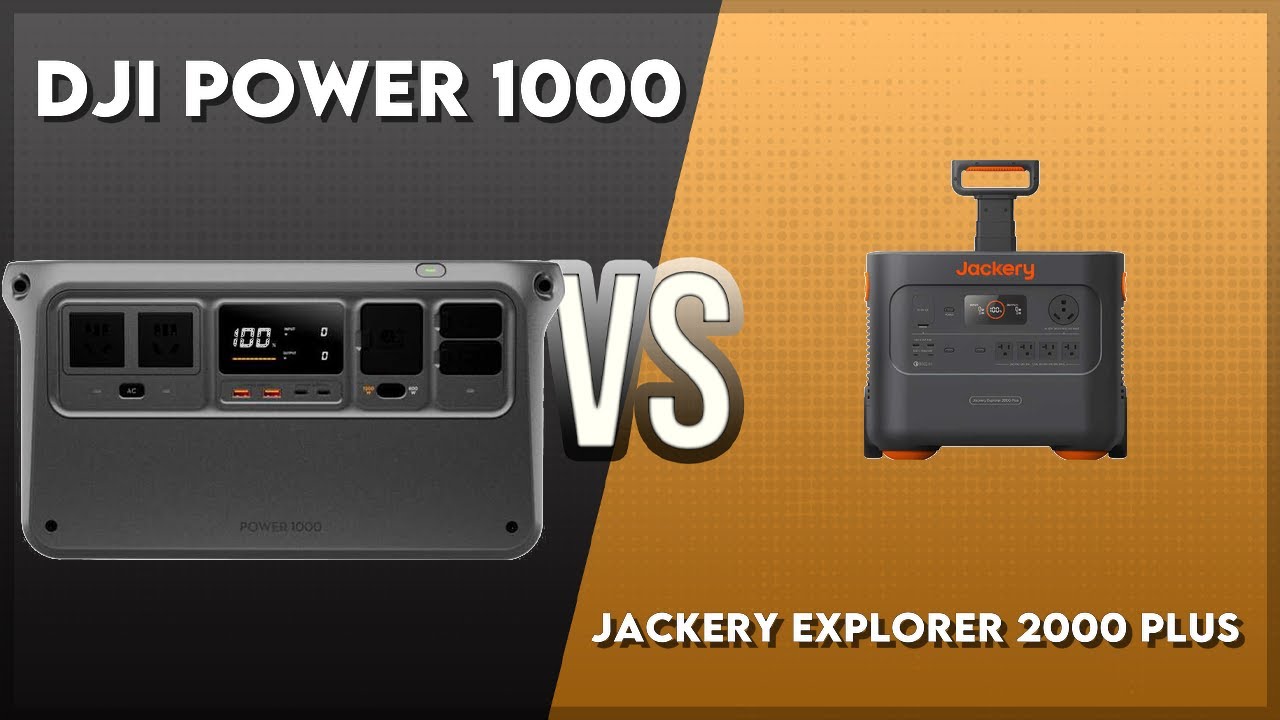 DJI Power 1000 vs Jackery Explorer 2000 Plus Technical Comparison