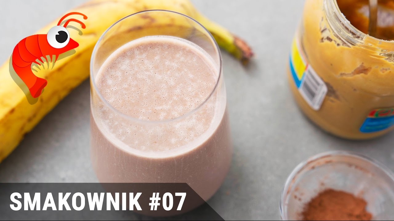Koktajl bananowy z masłem orzechowym // Smakownik #07