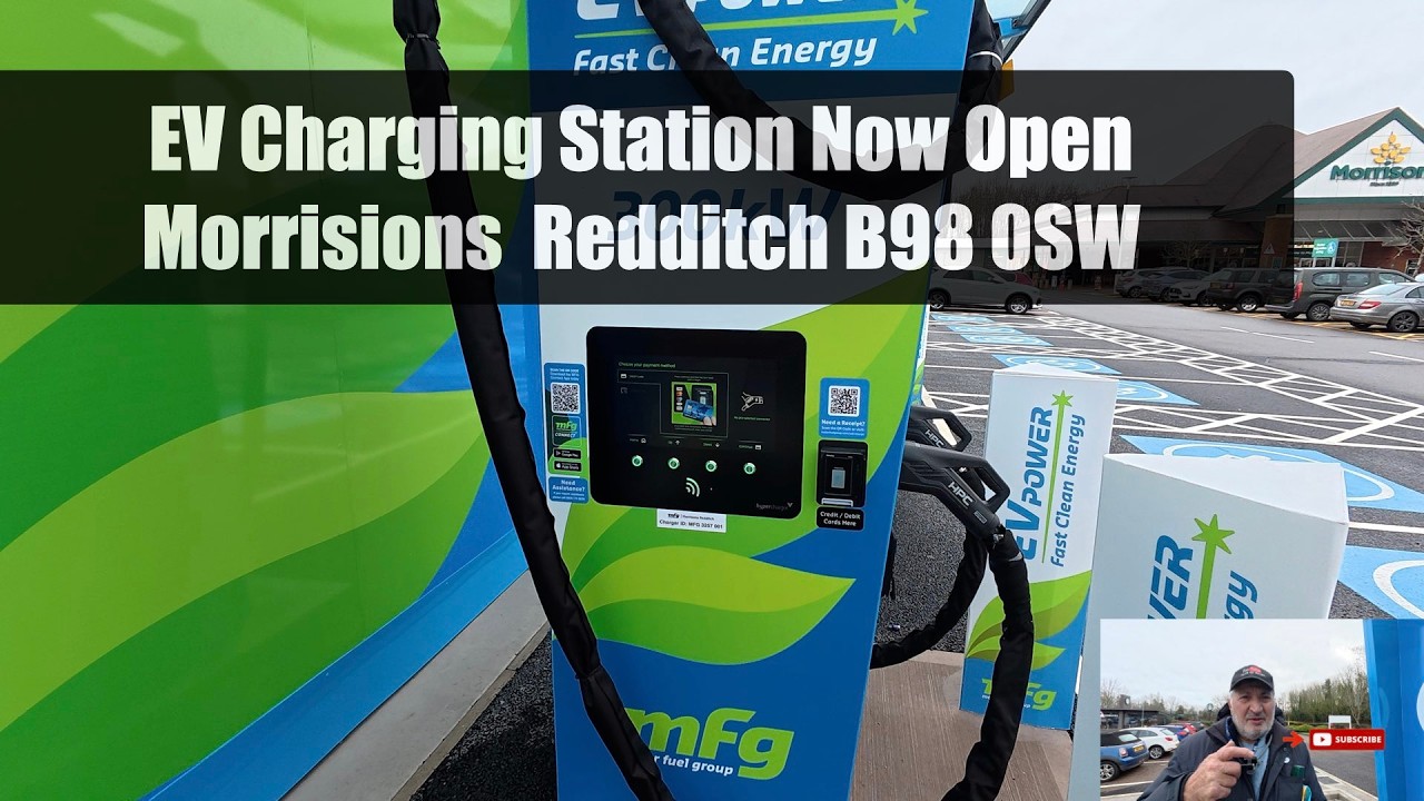 EV Charging Station Now Open  Morrisions  Redditch B98 0SW