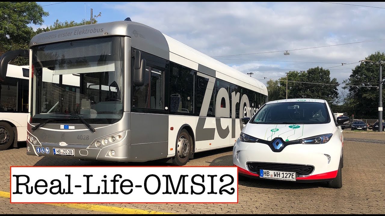Real Life OMSI - Youtuber fährt E-Bus - Sileo S 12 - Langversion
