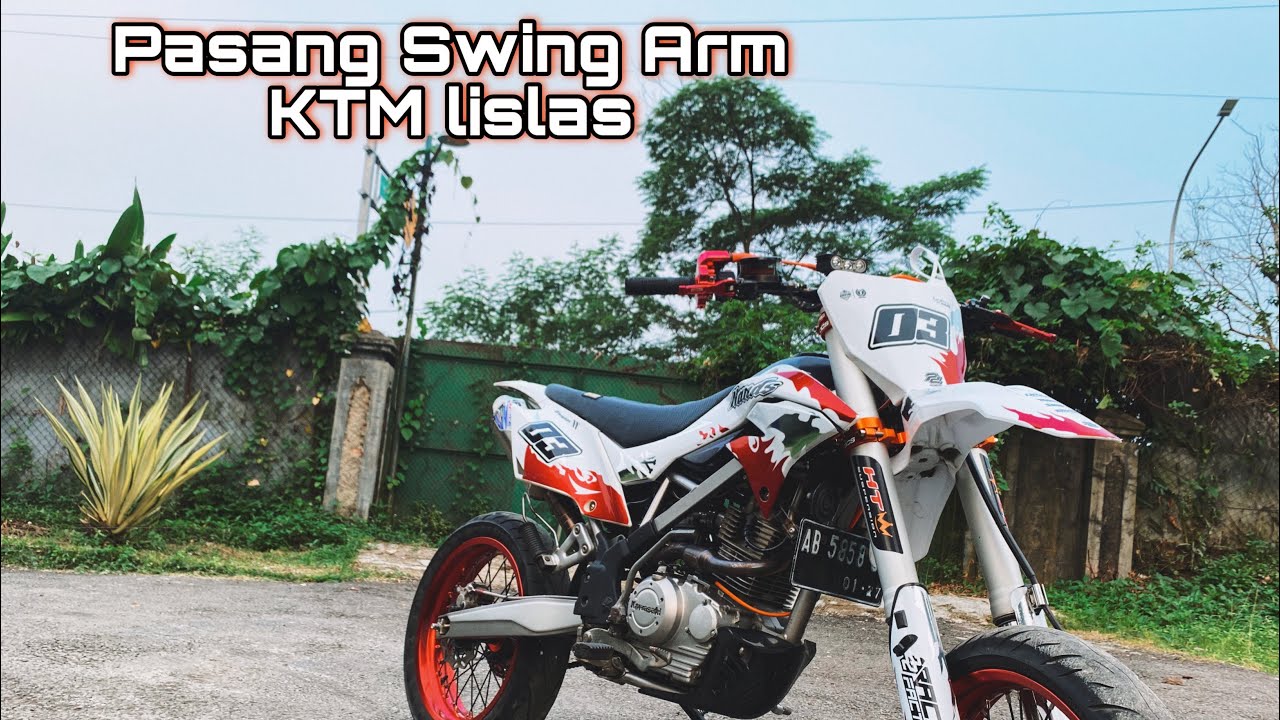 Pasang Swing Arm lislas || KLX DTracker 150