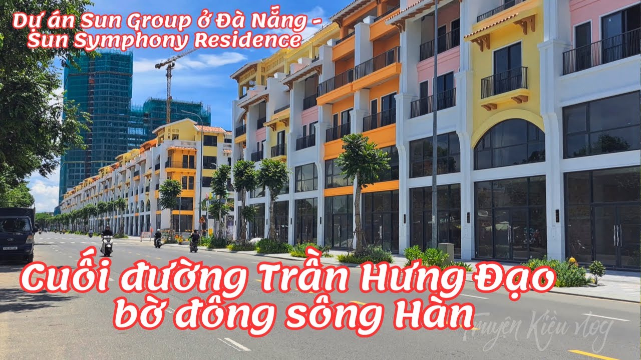 Dự án Sun Group ở Đà Nẵng, Sun Symphony Residence dài gần 1km đường Trần Hưng Đạo bờ đông sông Hàn