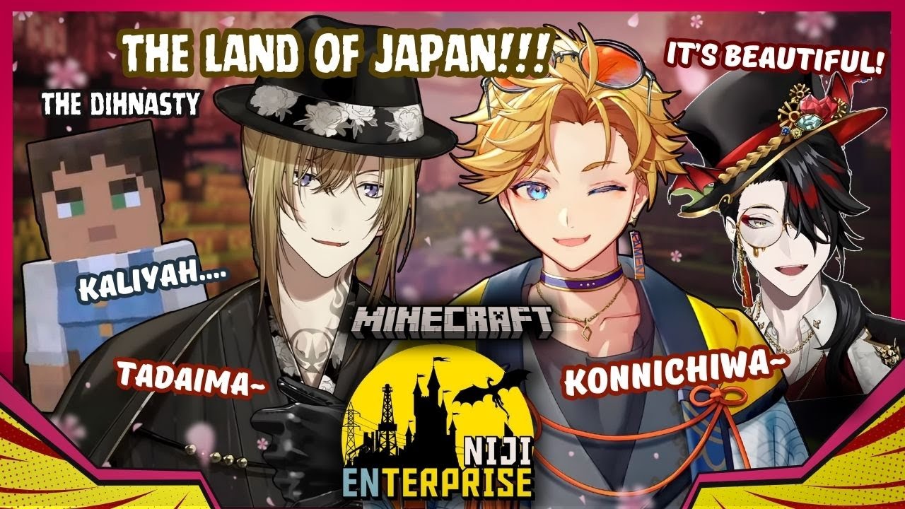 [ #NIJIENterprise ] Day 2: Exploring & Moving to the Land of Japan... Chaos with Two Blonde Guys ~