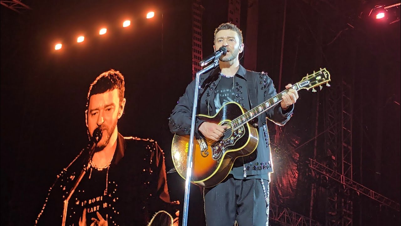 JUSTIN TIMBERLAKE - WHAT GOES AROUND COMES AROUND | JT Live 25 | 4K front row Live in Vienna 14.07