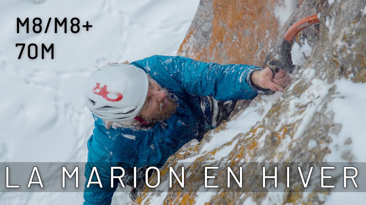 LA MARION EN HIVER 🧗🏼‍♂️⛏❄️ a Jeff Girard Mixed Climbing adventure !