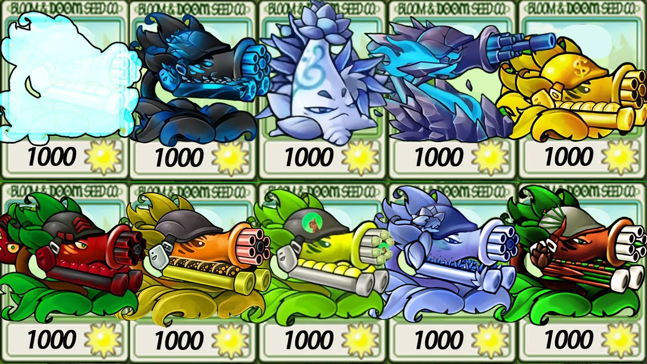 PvZ Fusion NEW MOD – Top 5 Most OVERPOWERED Turrets vs ALL Gargantuar Bosses!