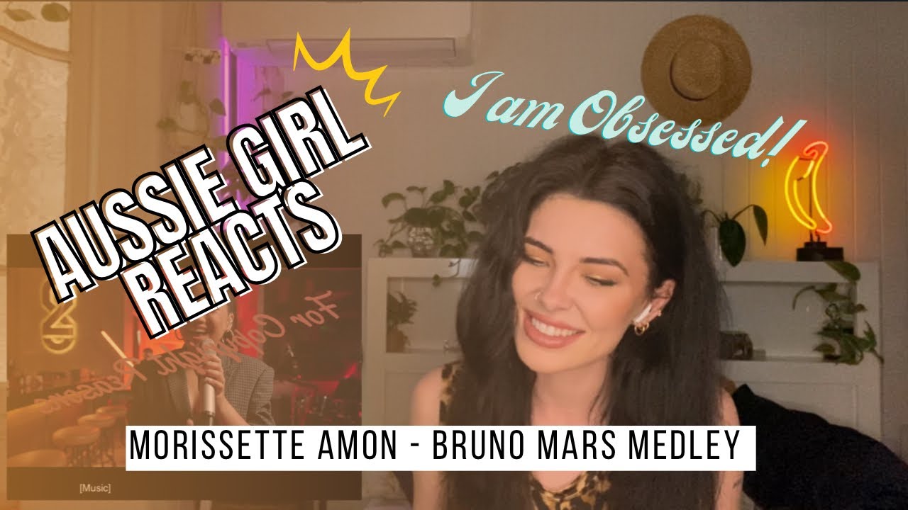 Morissette “BRUNO MARS MEDLEY” (ft. 3RD AVENUE) - Reaction! I am OBSESSED!