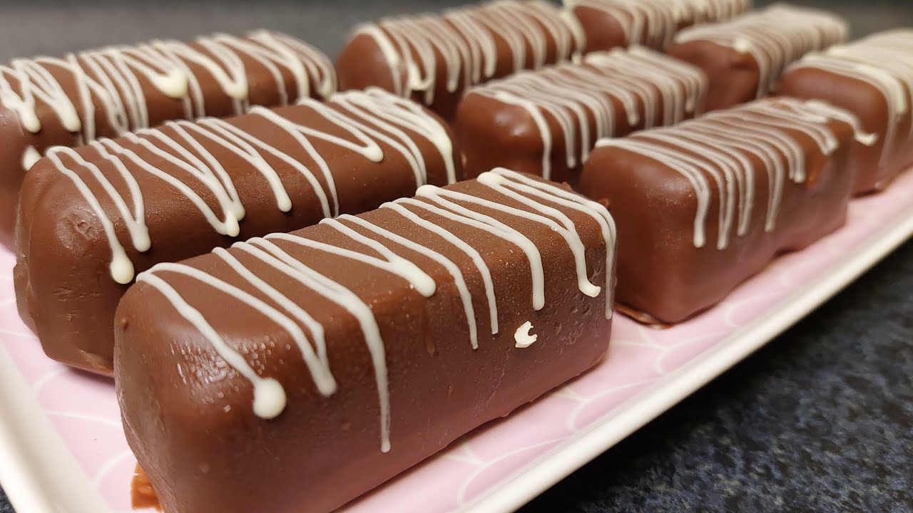 Himmlisches Dessert - Schoko-Quarkriegel/ Глазированные сырки больше не покупаю - готовлю дома сама!