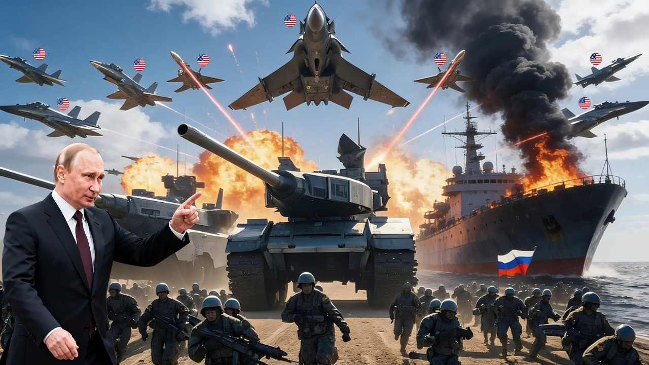 Трагический конец для американских истребителей! 175 американских истребителей уничтожены российским