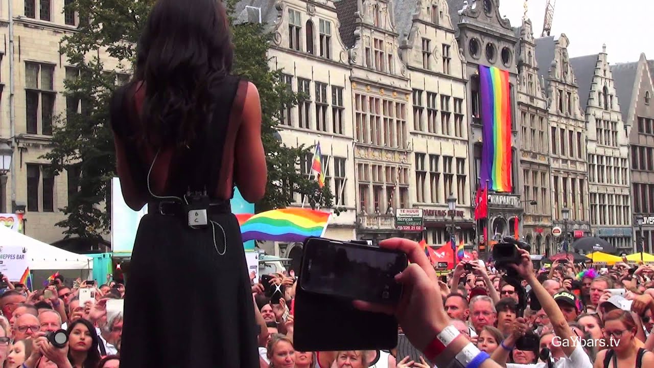 Conchita Wurst Antwerp Pride 2015