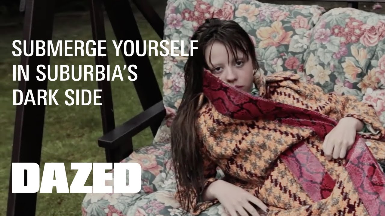 What does Mia Goth do when she's home alone?