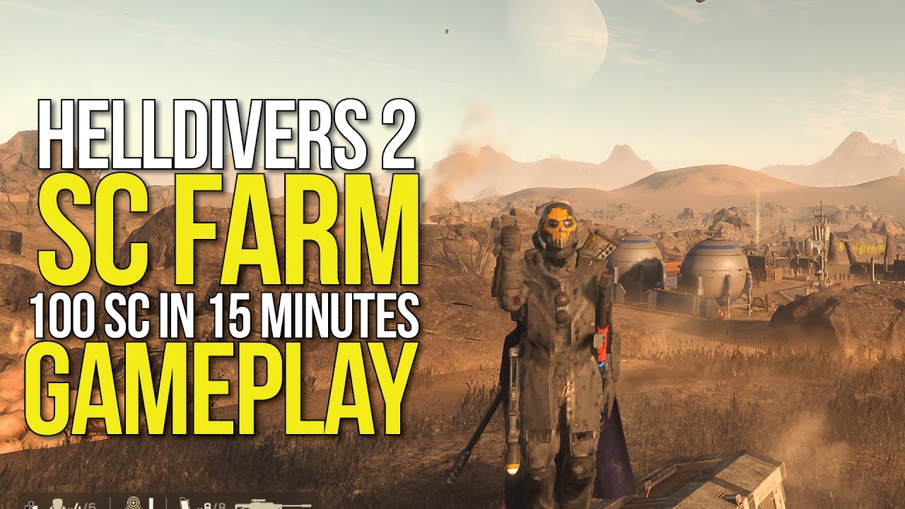 Helldivers 2 &ndash; 100 Super Credits in 15 Minutes! Fast SC Farming