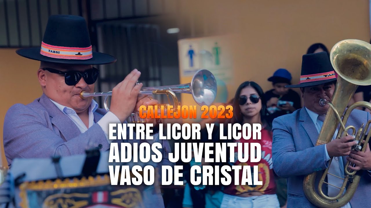 TUPAC AMARU BANDA SHOW INTERNACIONAL - ENTRE LICOR Y LICOR - ADIOS JUVENTUD - VASO DE CRISTAL 2024