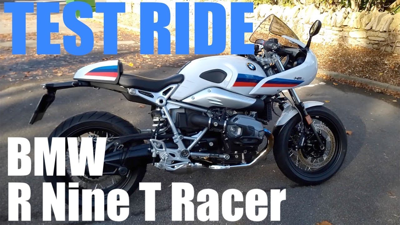 BMW R Nine T Racer - Test ride