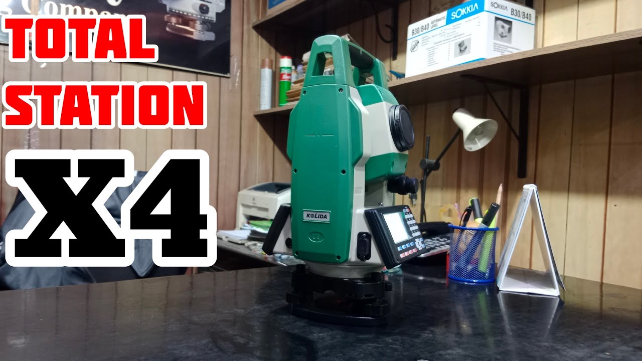 KOLIDA X4 Total Station with Sokkia Style software REVIEW!!