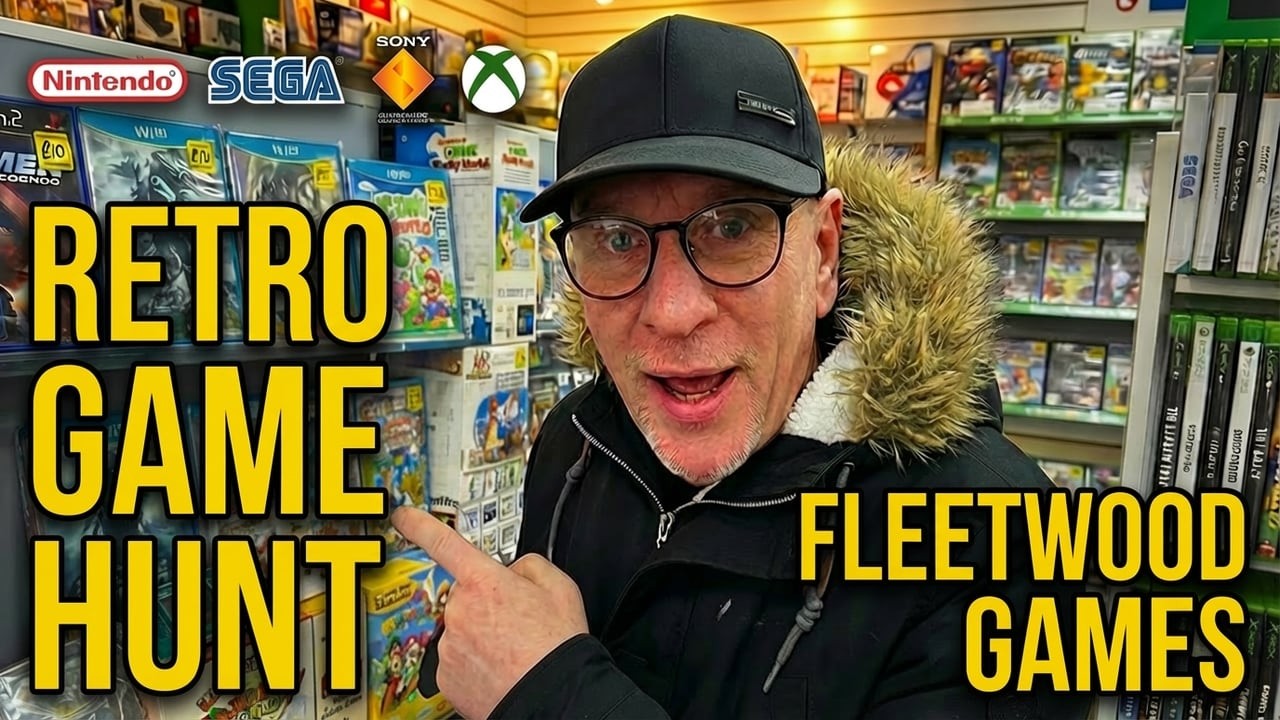 This FLEETWOOD Retro Game Store is INSANE !!
