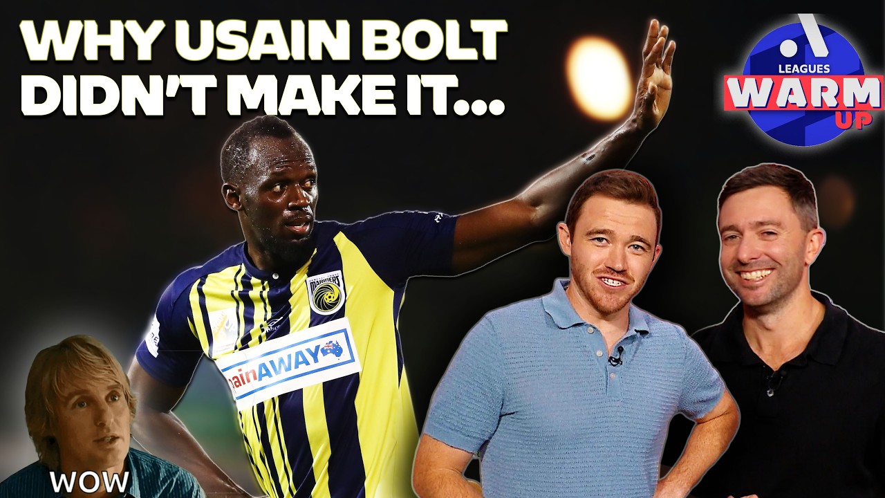 Usain Bolt, A-League side hustles & best pump up speech ever | Warm Up Ep 24