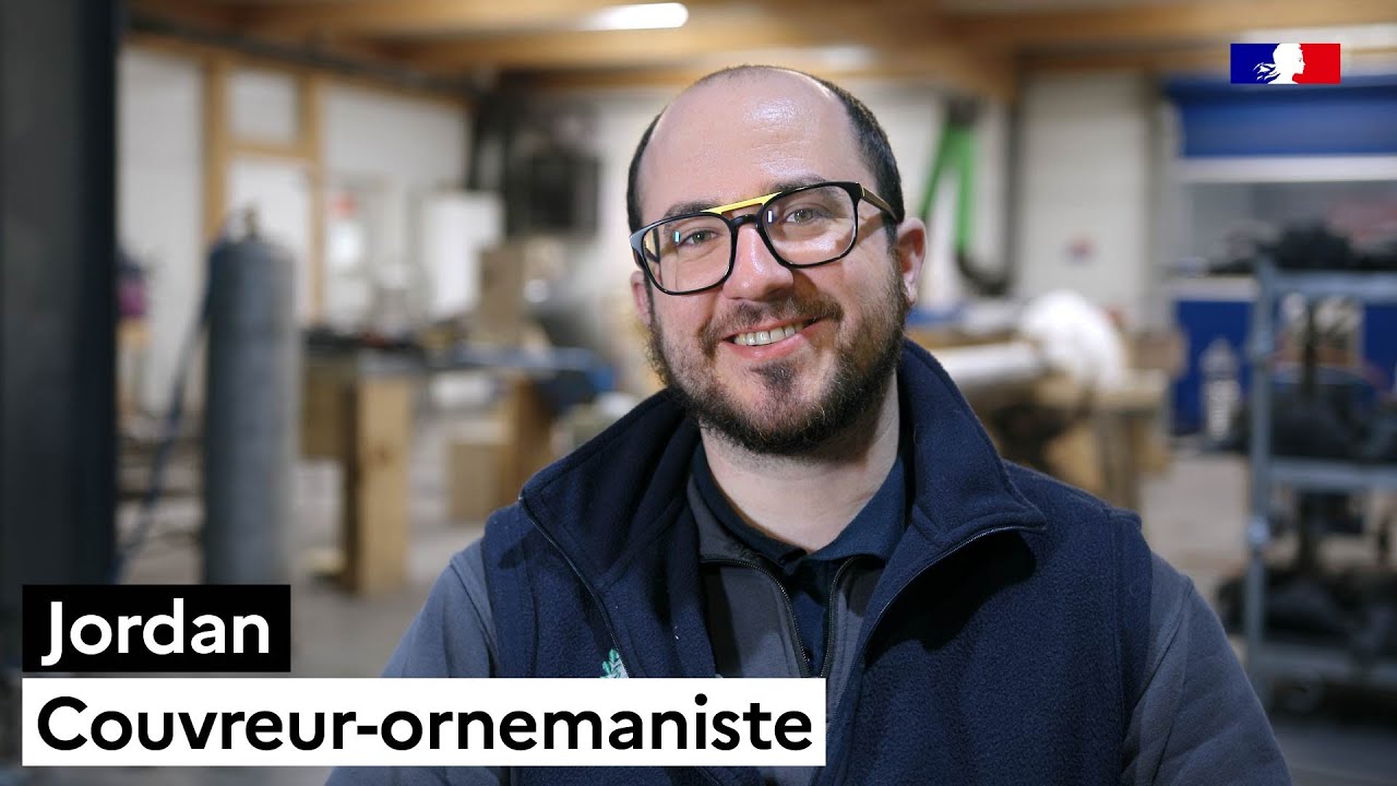 Jordan, couvreur-ornemaniste - Les métiers du chantier de Notre-Dame de Paris