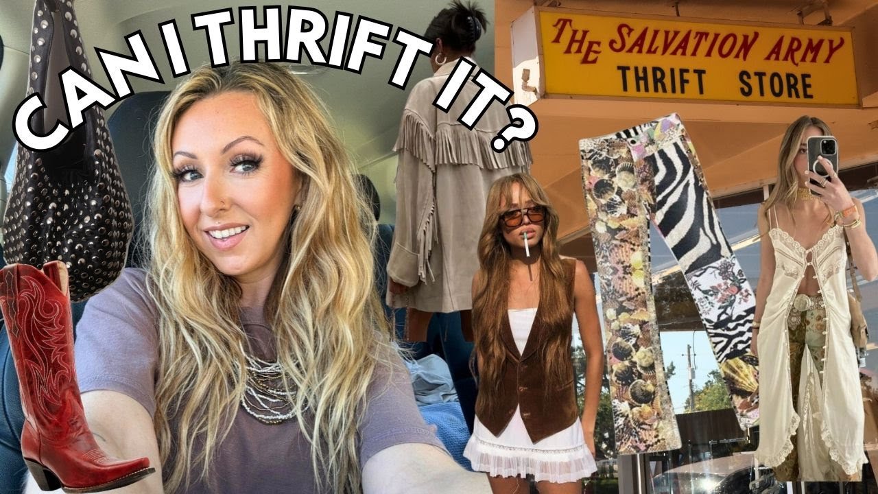 CAN I THRIFT THESE AESTHETICS | COASTAL COWGIRL, BOHO REVIVAL, ROCKSTAR GIRLFRIEND