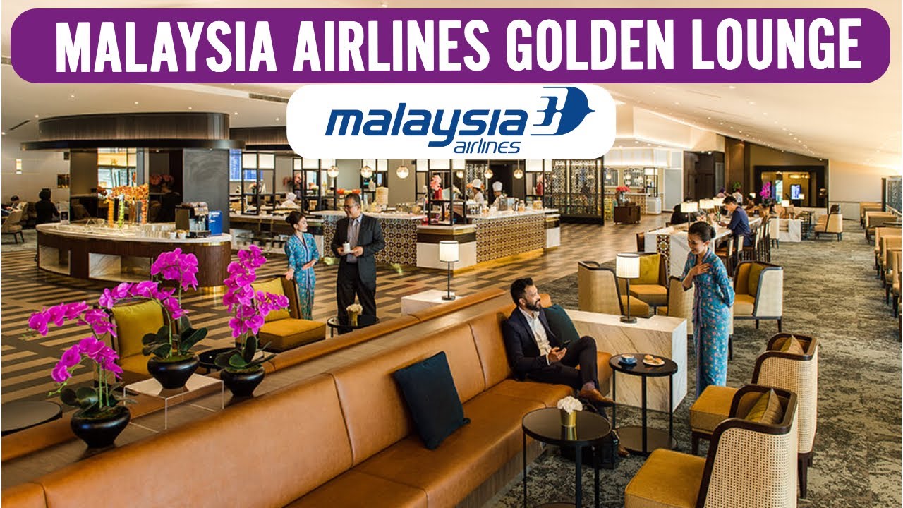 Impressive Malaysia Airlines Business Class Lounge - Golden Lounge Satellite