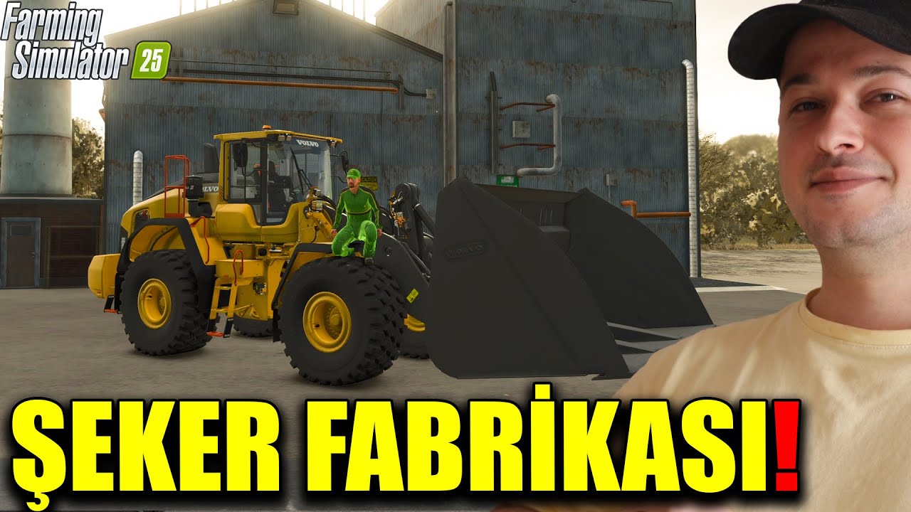 ŞEKER FABRİKASI VE MANTAR SERASI KURDUM! SANAYİ BÖLGESİ GENİŞLİYOR! Farming Simulator 2025 #21
