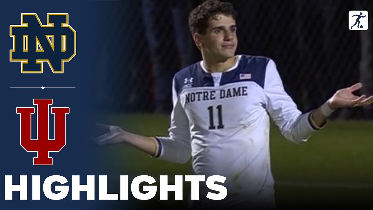 Notre Dame vs Indiana | NCAA College Cup Soccer Championship | Highlights - December 02, 2023