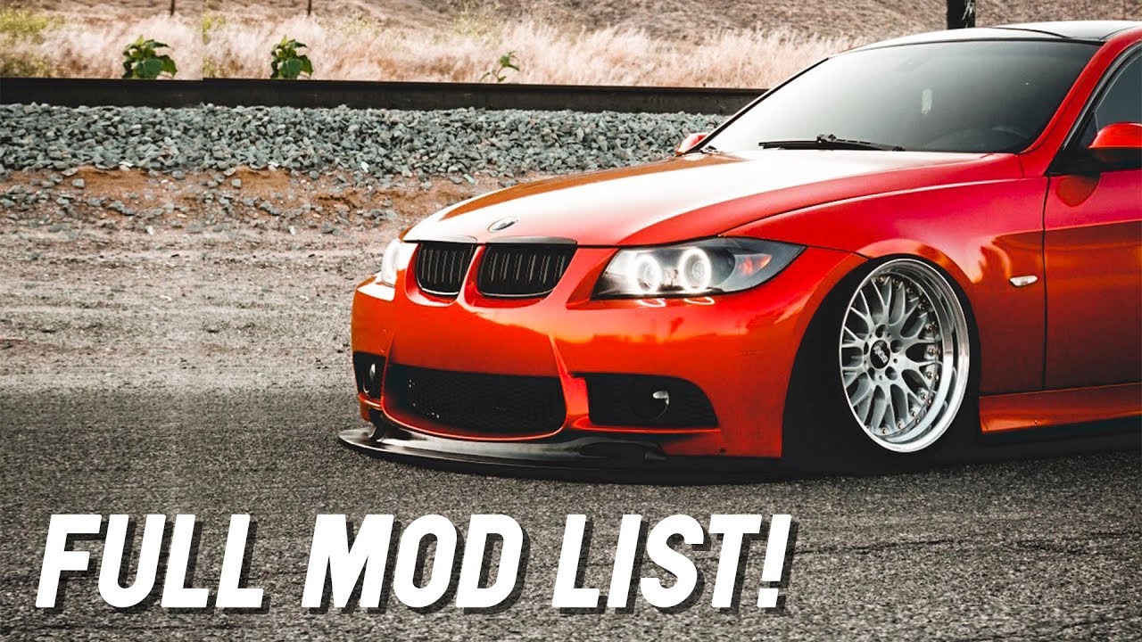 ПОЛНЫЙ СПИСОК МОДИФИКАЦИЙ BMW E90 3 серии!! Безумная трансформация!