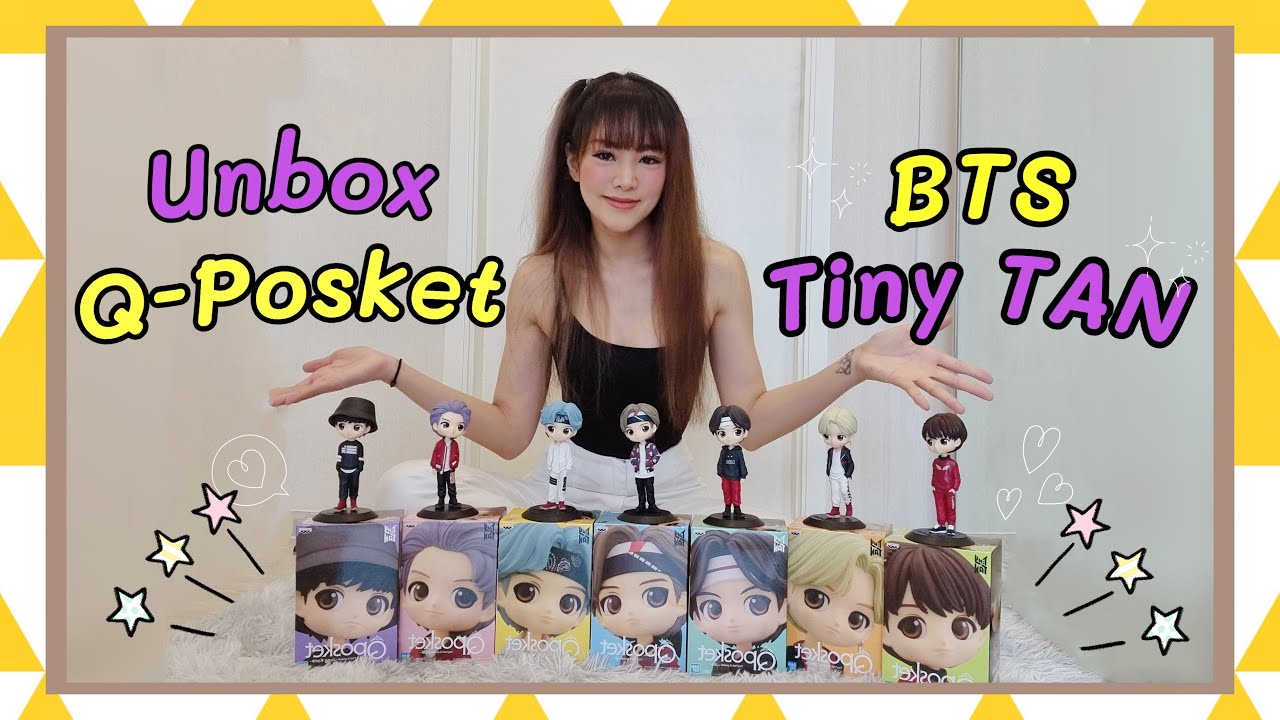 Unboxing Tiny Tan Q Posket #BTS น่ารัก งานดีสุดดด