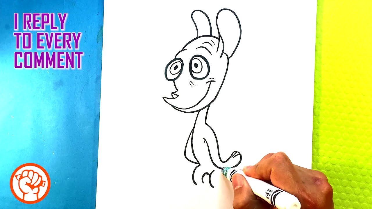 How to Draw Ren from Ren and Stimpy - Easy Pictures to Draw