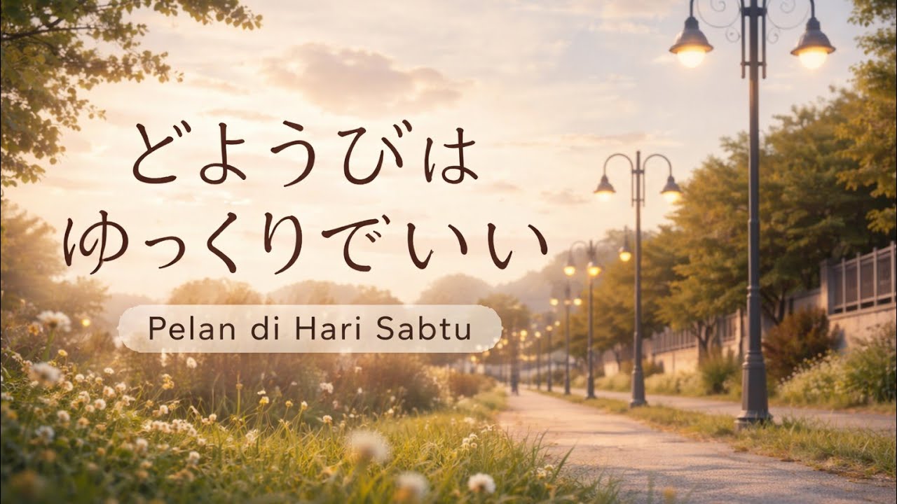 Pelan di Hari Sabtu | どようびのしずかな じかん