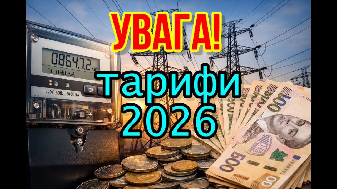 Вартість електроенергії в 2026 році. Чи подорожчає світло в новому році, 2027, 2028, 2029, 2030..