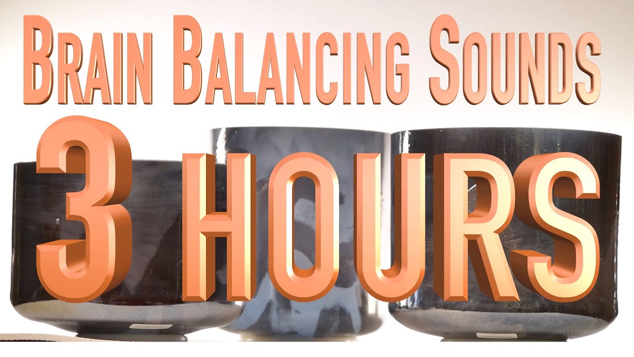 Brain Balancing Sounds | Lepidolite Crystal Singing Bowls | Binaural ASMR