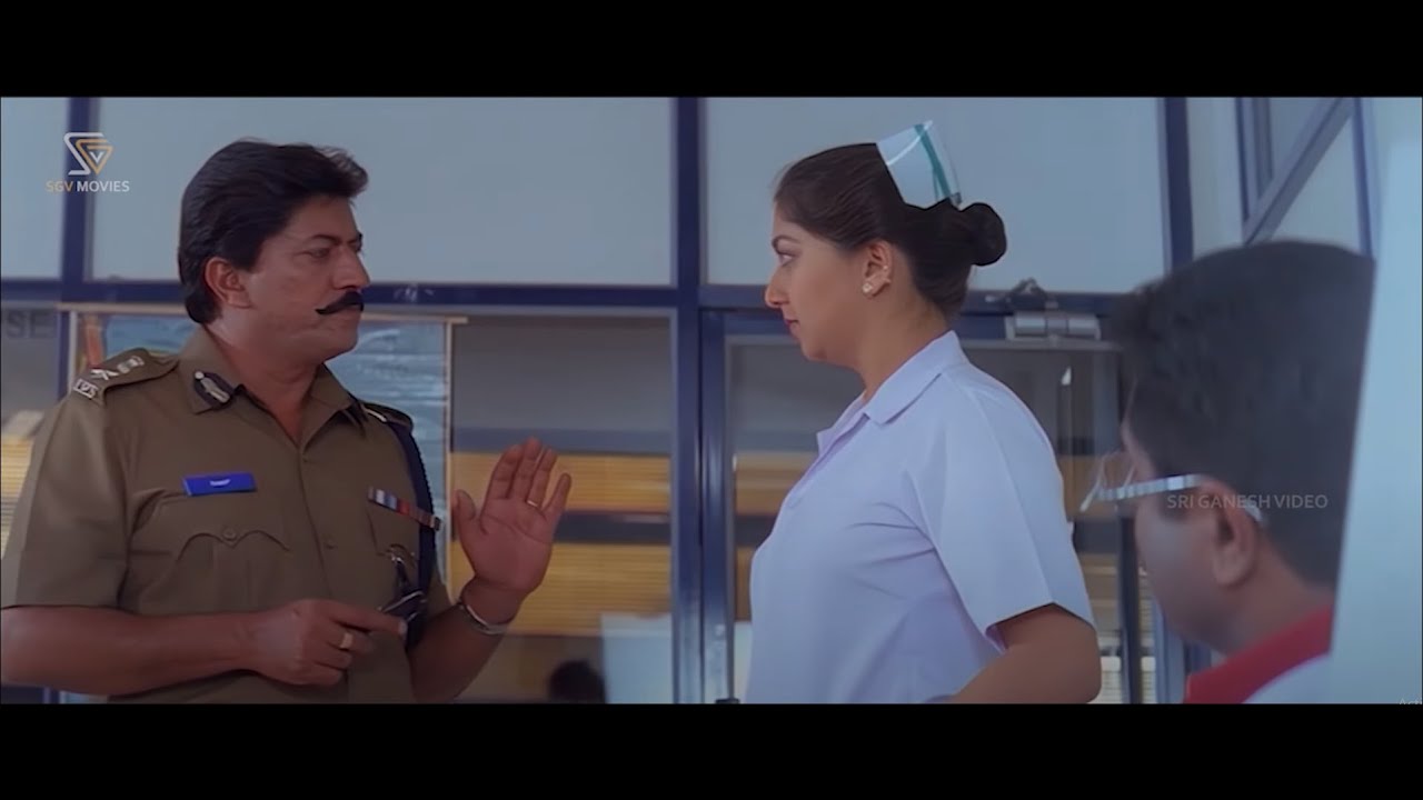 ರೌಡಿನ ಹಿಡಿಯೋಕೆ ನರ್ಸ್ ಸುಧಾರಾಣಿ ಜೊತೆ ಸೇರಿ ಸಕ್ಕತ್ ಪ್ಲಾನ್ ಮಾಡಿದ ದೇವರಾಜ್  - Khaki Kannada Movie Part 4