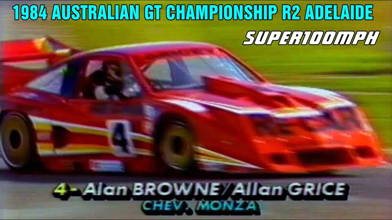 GRICEY CHEVY MONZA 1984 Australian GT Championship Adelaide