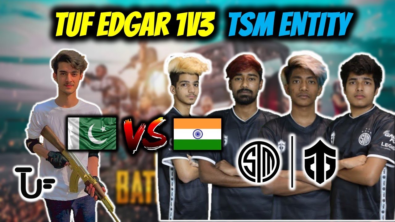 TUF / R3D EDGAR 🇵🇰 1V3 TSM ENTITY 🇮🇳 | EDGAR CLUTCH 1V3 TSMENT | TCW