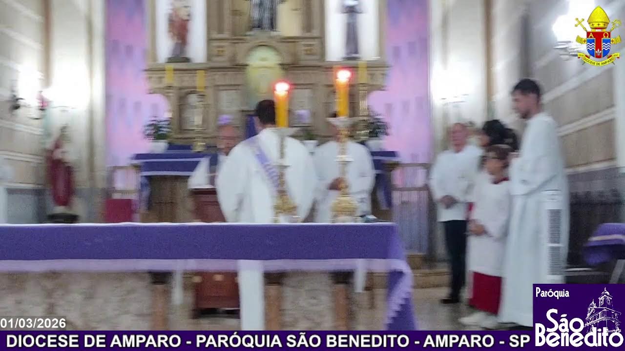 Missa ao vivo - 01/03/2026 - 18h - 2º Domingo da Quaresma